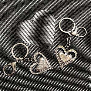 Heart-Shaped Key chain bag charms pick one